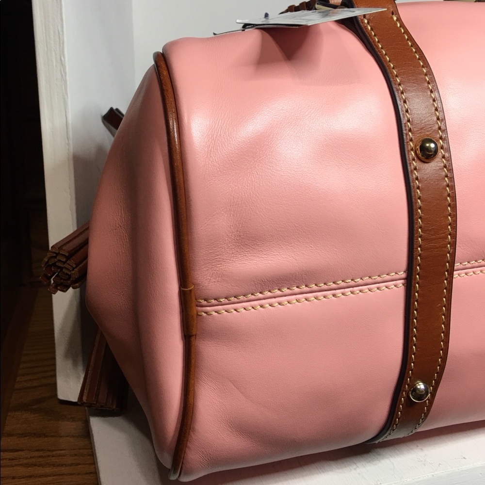 Dooney & Bourke Large Pale Pink Satchel - Picture 7 of 11